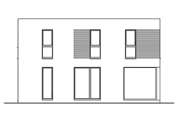 Massivhaus Wismar - Bauhaus Wismar Flachdach mit Terrasse